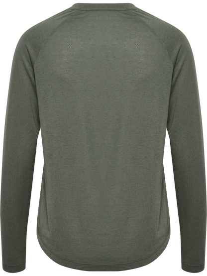 HUMMEL Mt Vanja T-Shirt L/S Damen (castor gray)