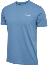 HUMMEL Frame Cotton T-Shirt S/S (parisian blue)