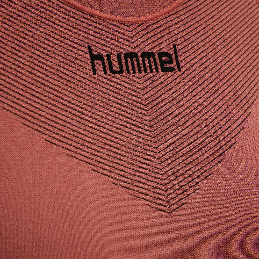 HUMMEL First Seamless Jersey S/S Damen (marsala)