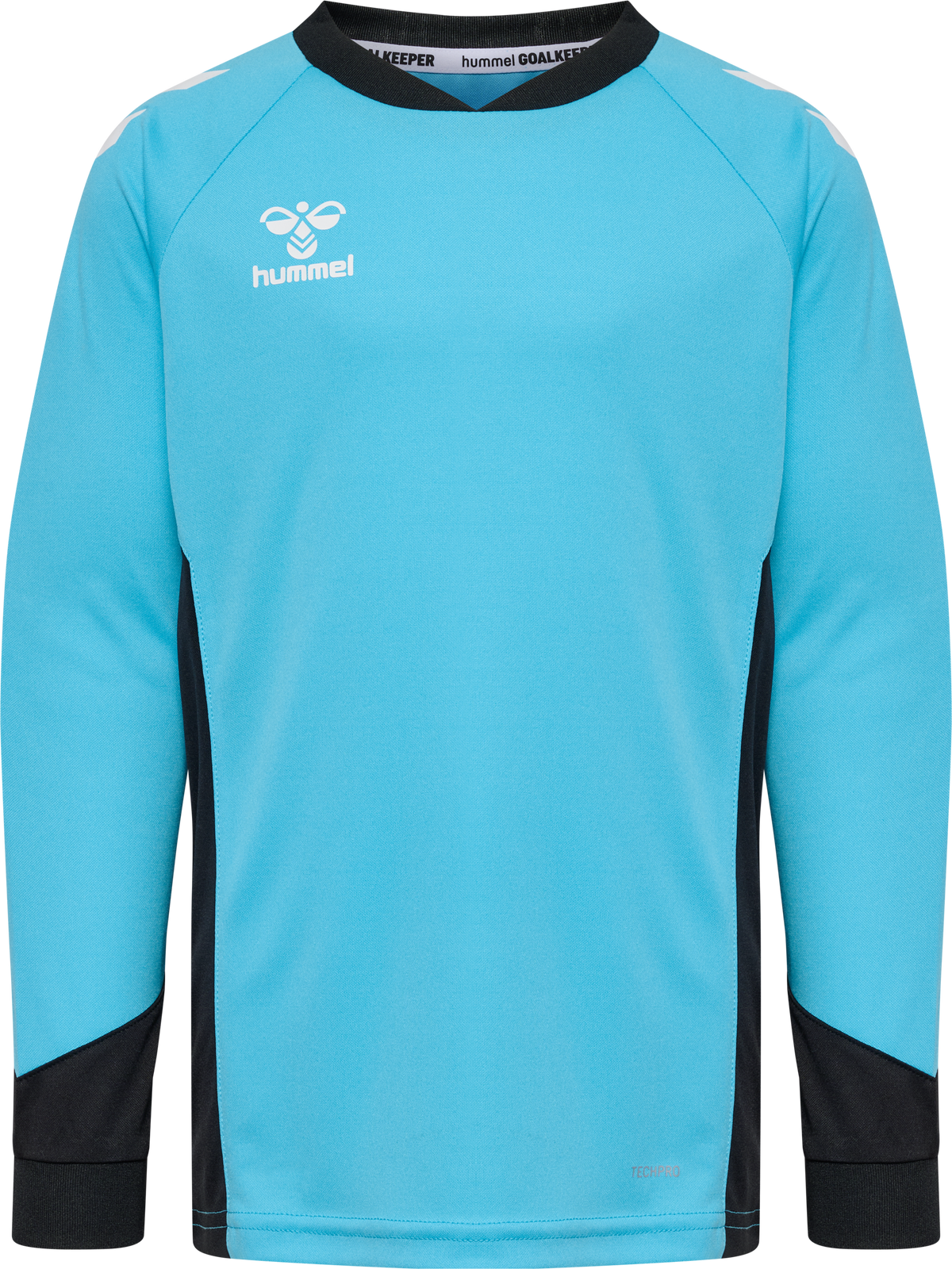 HUMMEL Goalkeeper Pad Jersey L/S Kind (neon blue)