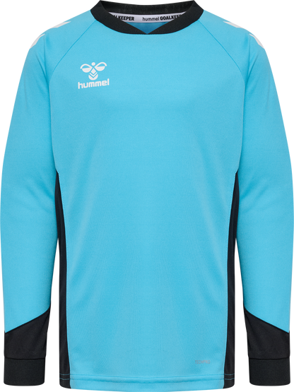 HUMMEL Goalkeeper Pad Jersey L/S Kind (neon blue)