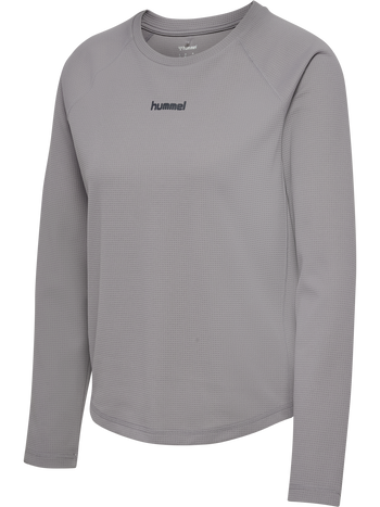 HUMMEL Momentum T-Shirt L/S Damen (sharkskin)
