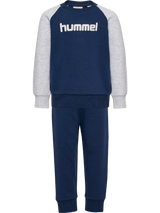 HUMMEL Mini Reg Base Sweat Set Kind (dress blues)