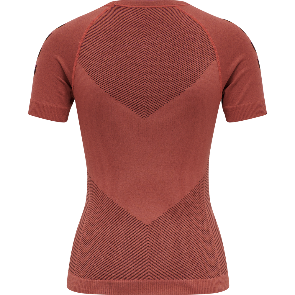 HUMMEL First Seamless Jersey S/S Damen (marsala)