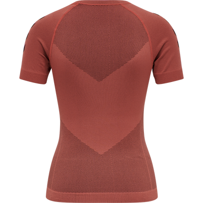 HUMMEL First Seamless Jersey S/S Damen (marsala)