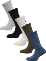 HUMMEL Make My Day Sock 5-Pack Kind (bering sea)