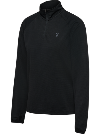 HUMMEL Pulse W Half Zip Midlayer (black)