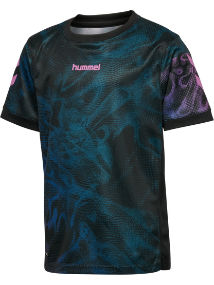 HUMMEL Blaze Club 26 Graphic Tee Kind (black/pink)