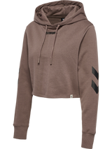 HUMMEL Legacy Cropped Hoodie Damen (iron)