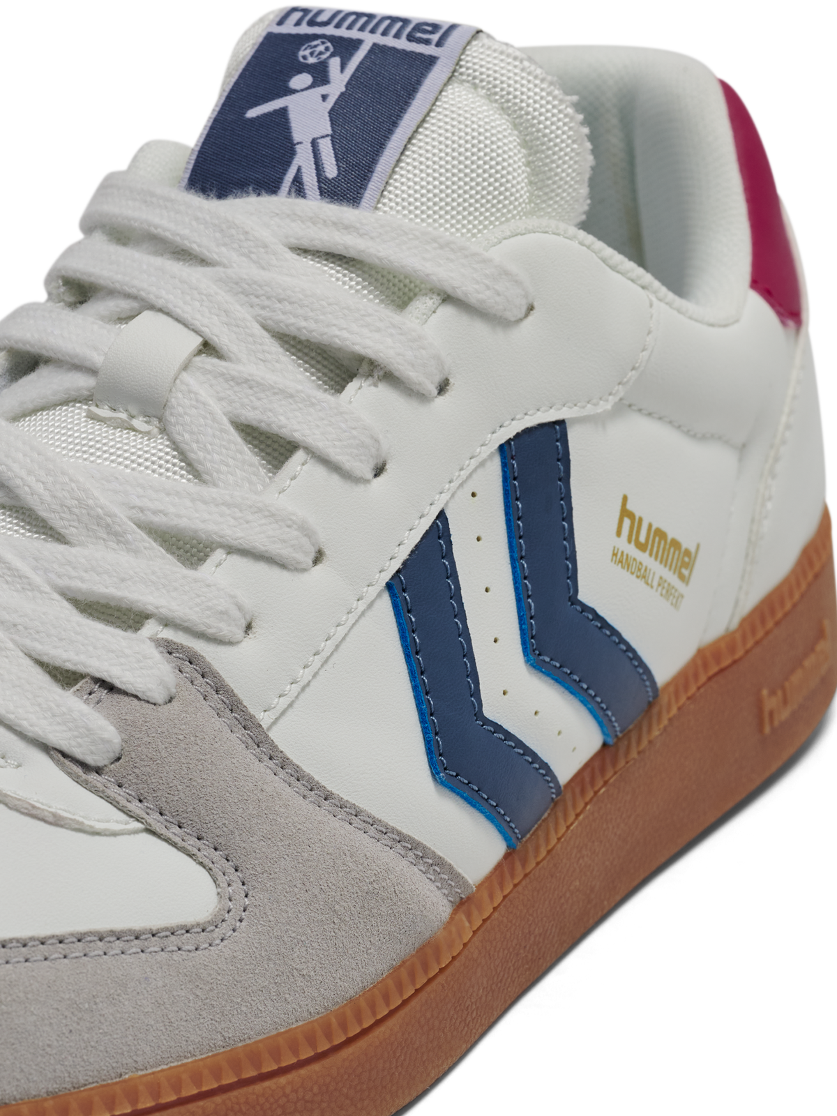 HUMMEL Handball Perfekt Sp (white/crimson/flint stone)