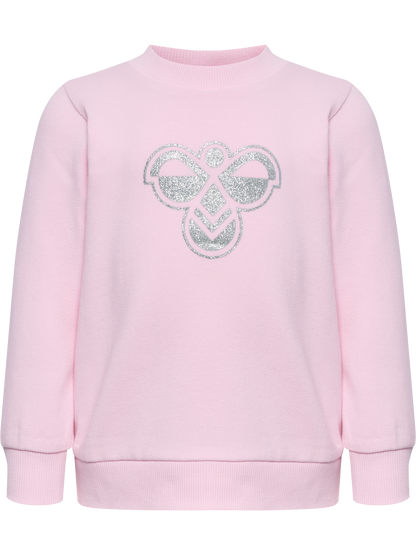 HUMMEL Mini Jersey Crewsuit Bee Kind (pink lady)