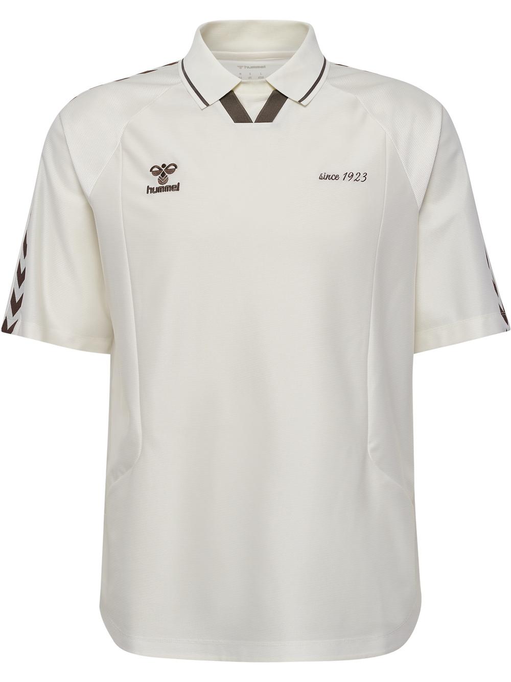 HUMMEL Root Soccer Jersey S/S (cannoli cream)