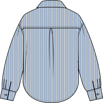 HUMMEL Dapy Loose Shirt Ls Kind (cashmere blue)