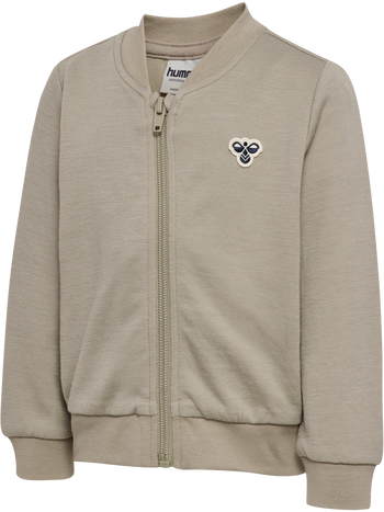 HUMMEL Mini Wool Zip Jacket Bee Kind (vintage khaki)