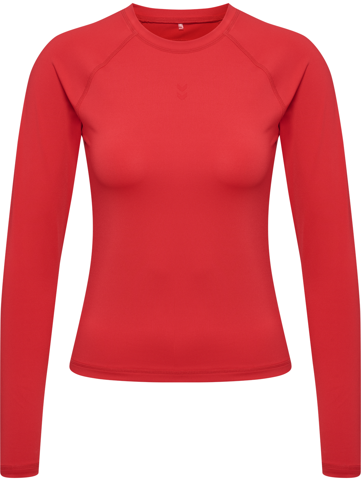 HUMMEL Prima T-Shirt L/S Damen (chinese red)
