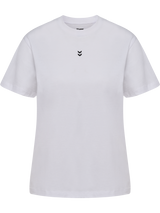 HUMMEL Frame Cotton T-Shirt S/S Damen (white)