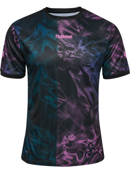 HUMMEL Blaze Club 26 Graphic Tee (black/pink)