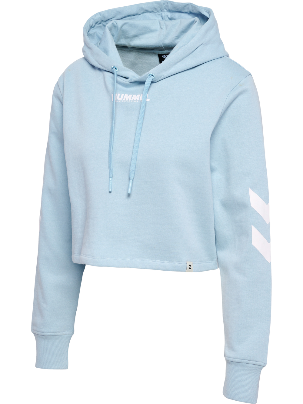 HUMMEL Legacy Cropped Hoodie Damen (celestial blue)