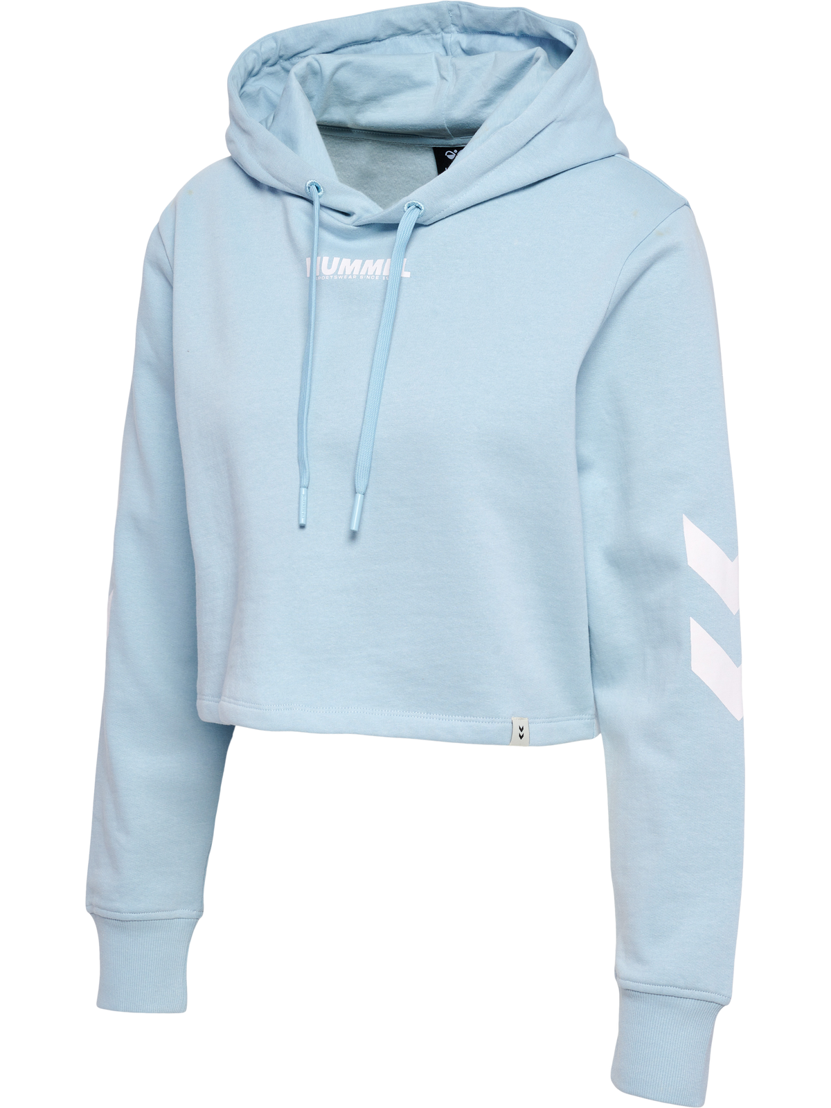 HUMMEL Legacy Cropped Hoodie Damen (celestial blue)