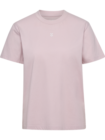 HUMMEL Frame Cotton T-Shirt S/S Damen (lavender fog)