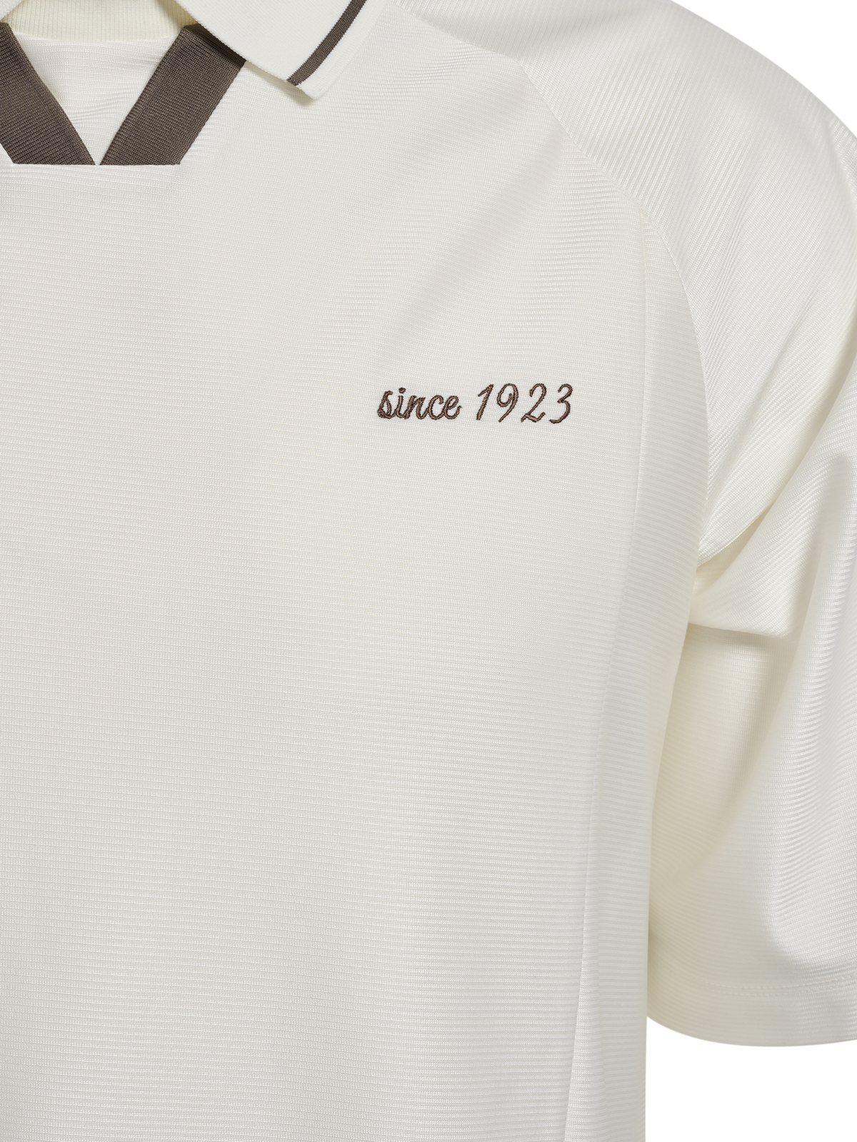HUMMEL Root Soccer Jersey S/S (cannoli cream)