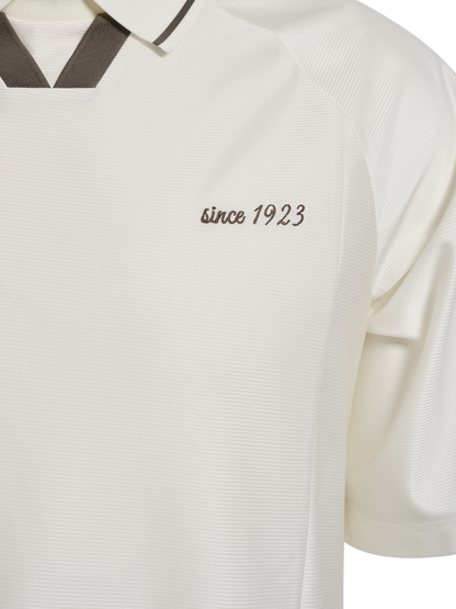 HUMMEL Root Soccer Jersey S/S (cannoli cream)