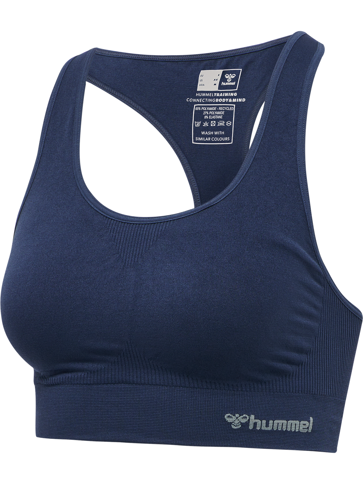 HUMMEL Tif Seamless Sports Top Damen (black iris)