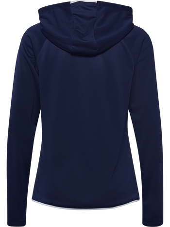 HUMMEL Core 2.0 Zip Hoodie Damen (marine/white)