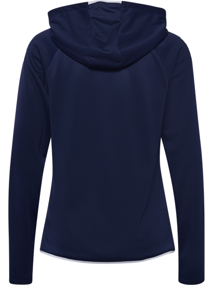HUMMEL Core 2.0 Zip Hoodie Damen (marine/white)