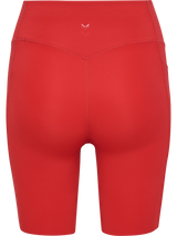 HUMMEL Prima Hw Short Tights Damen (chinese red)