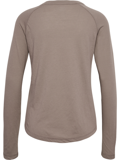 HUMMEL Mt Vanja T-Shirt L/S Damen (driftwood)