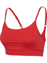 HUMMEL Prima Medium Support Bra Damen (chinese red)