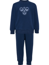 HUMMEL Mini Jersey Crewsuit Bee Kind (dress blues)