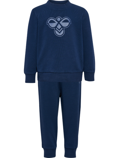 HUMMEL Mini Jersey Crewsuit Bee Kind (dress blues)