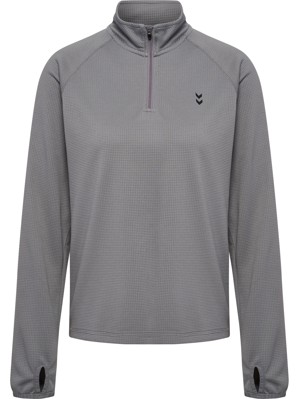 HUMMEL Pulse W Half Zip Midlayer (sharkskin)