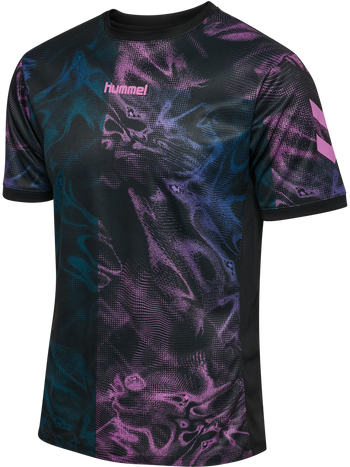HUMMEL Blaze Club 26 Graphic Tee (black/pink)