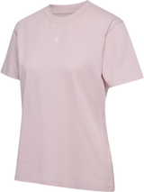 HUMMEL Frame Cotton T-Shirt S/S Damen (lavender fog)