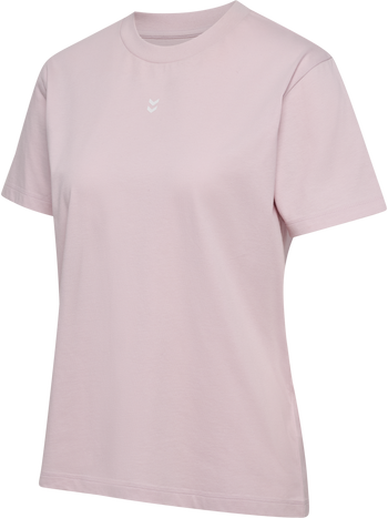 HUMMEL Frame Cotton T-Shirt S/S Damen (lavender fog)