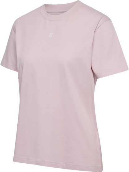 HUMMEL Frame Cotton T-Shirt S/S Damen (lavender fog)