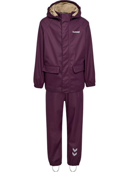 HUMMEL Solo Pu Rainwear Set Kind (blackberry wine)