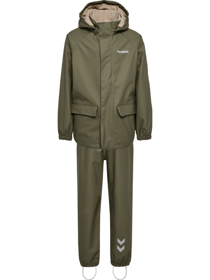 HUMMEL Solo Pu Rainwear Set Kind (dusty olive)