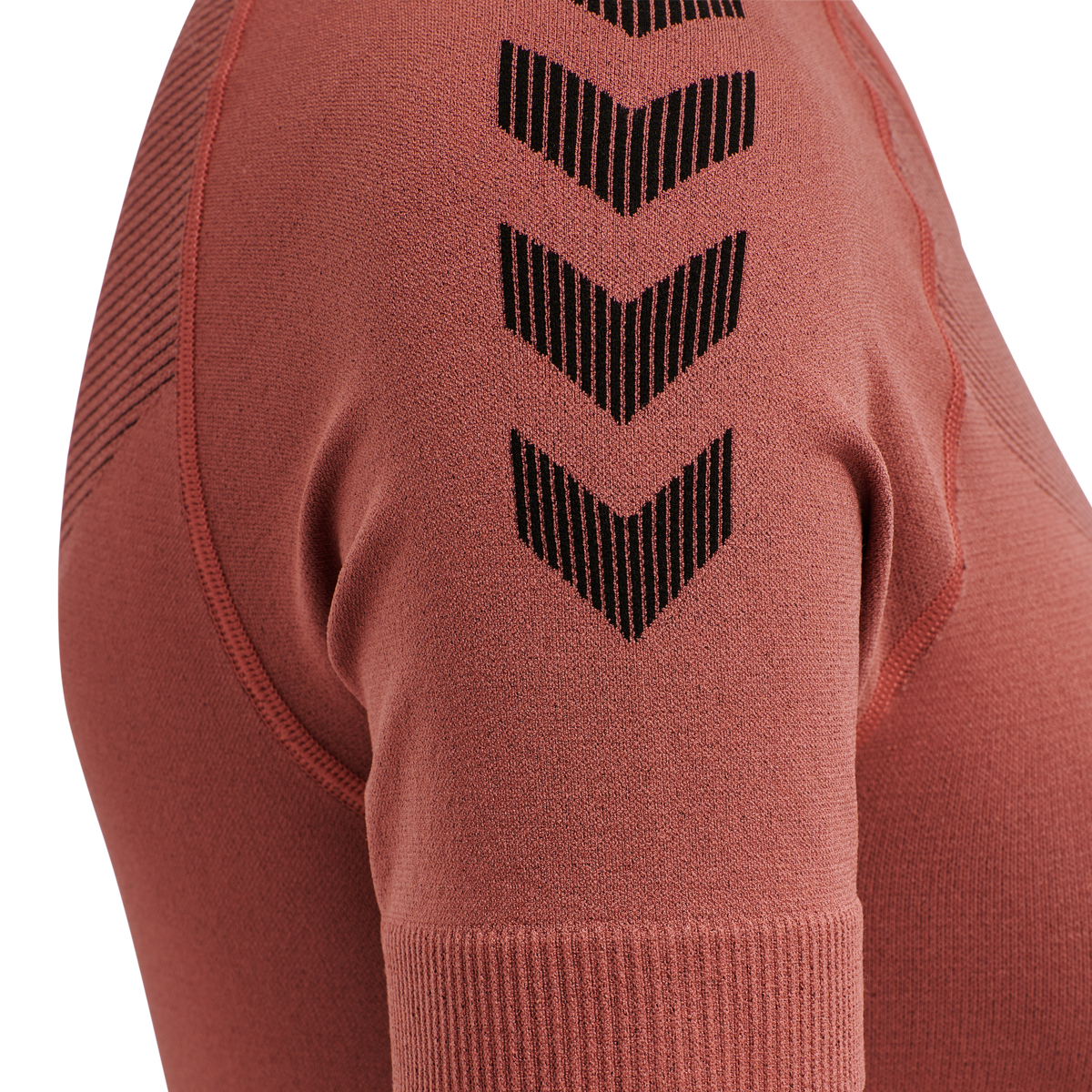 HUMMEL First Seamless Jersey S/S Damen (marsala)