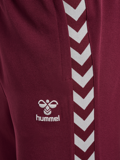 HUMMEL Root Track Pants (zinfandel/cannoli cream)