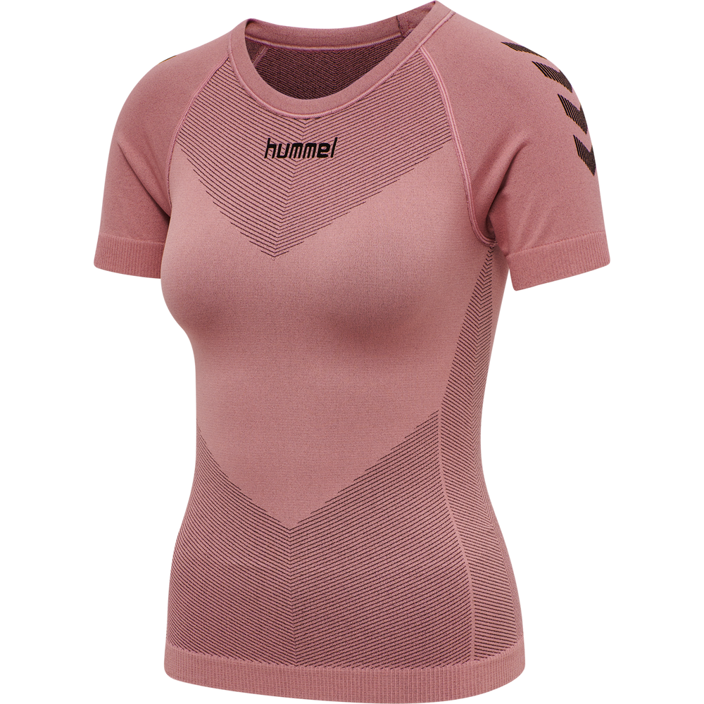 HUMMEL First Seamless Jersey S/S Damen (dusty rose)