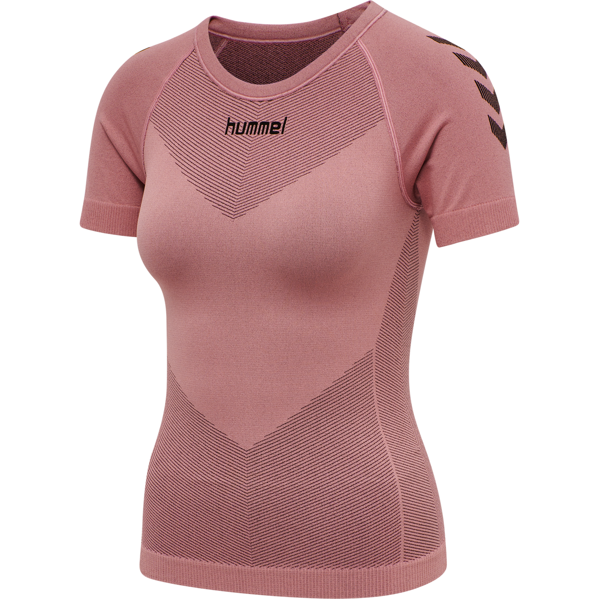 HUMMEL First Seamless Jersey S/S Damen (dusty rose)