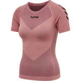 HUMMEL First Seamless Jersey S/S Damen (dusty rose)