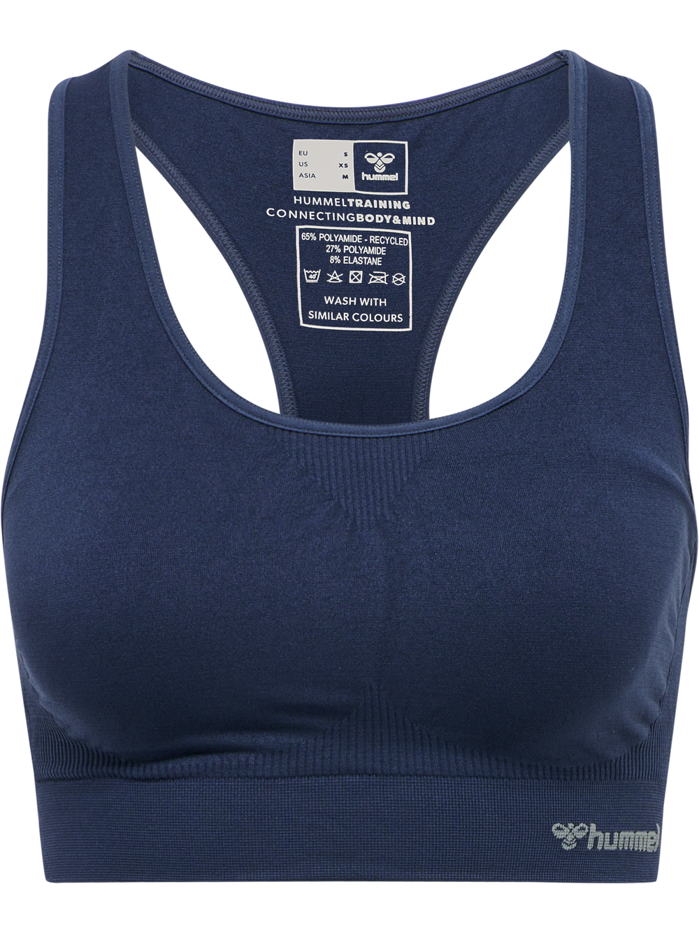 HUMMEL Tif Seamless Sports Top Damen (black iris)