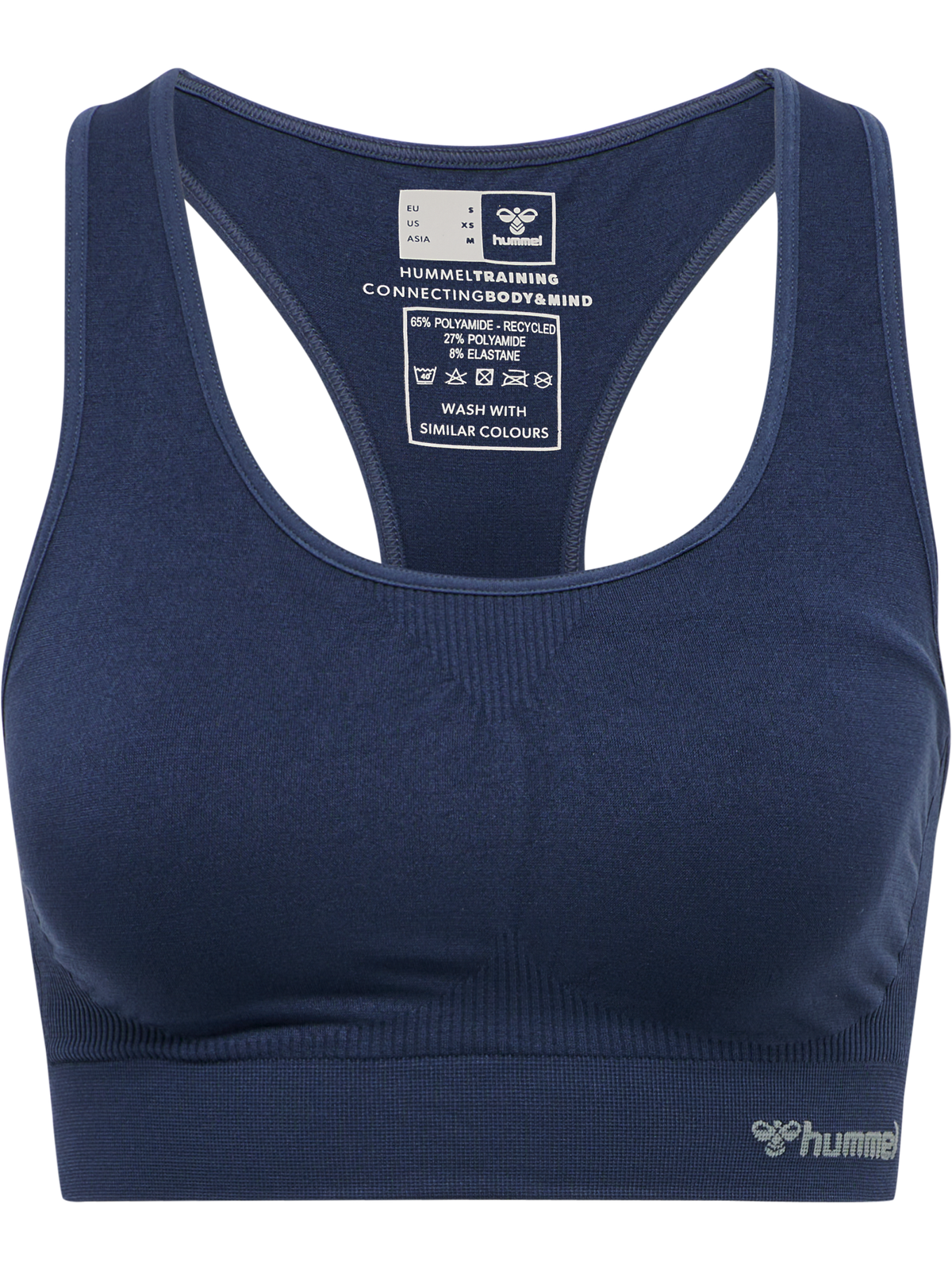 HUMMEL Tif Seamless Sports Top Damen (black iris)