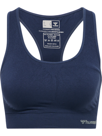 HUMMEL Tif Seamless Sports Top Damen (black iris)