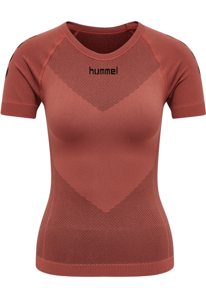 HUMMEL First Seamless Jersey S/S Damen (marsala)